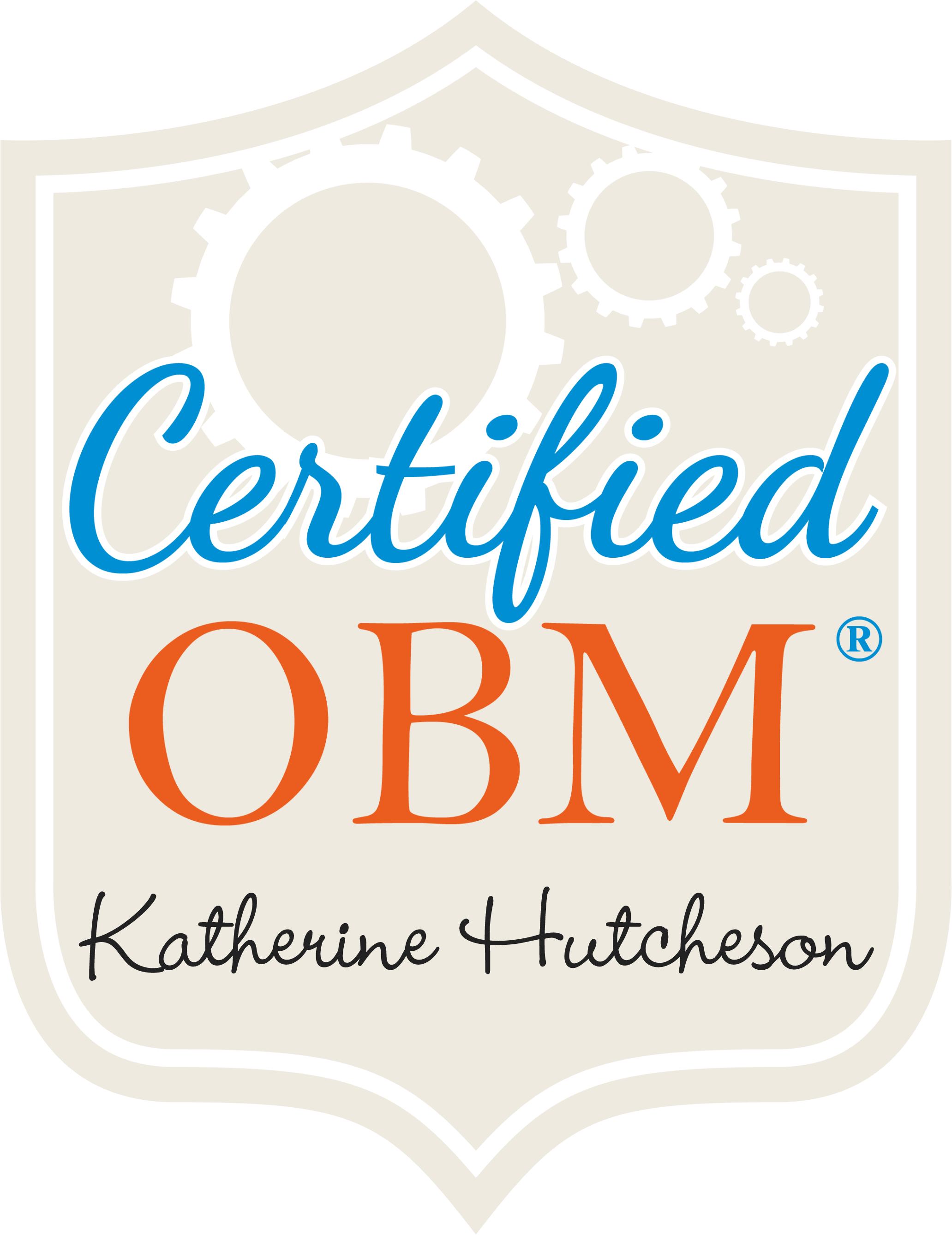 Katherine Hutcheson OBM Badge