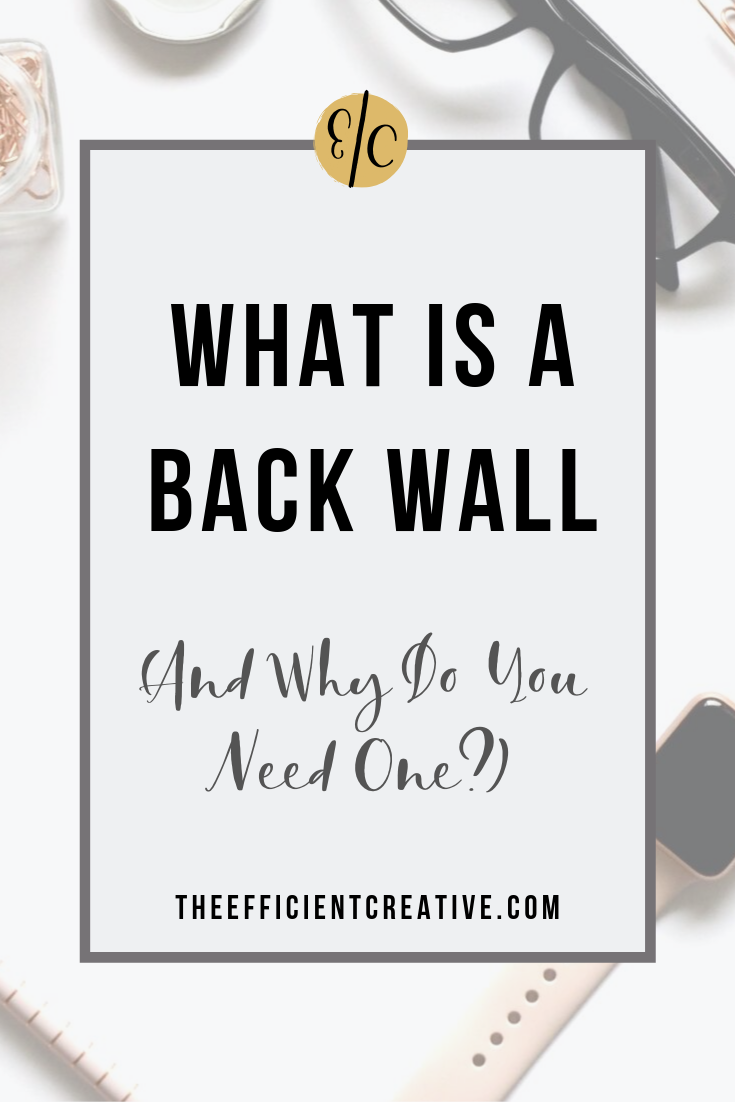 What Is a Back Wall (and Why Do You Need One?)